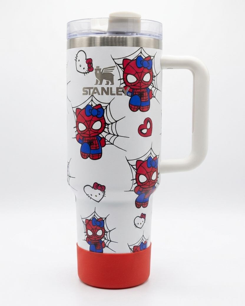 Custom Spideykitty Stanley Bundle 40 oz